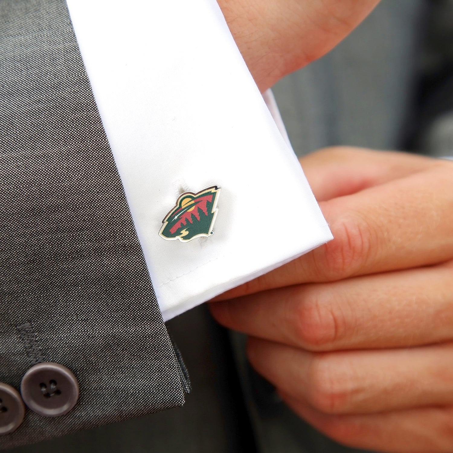 NHL Minnesota Wild Cufflinks by Cufflinks.com