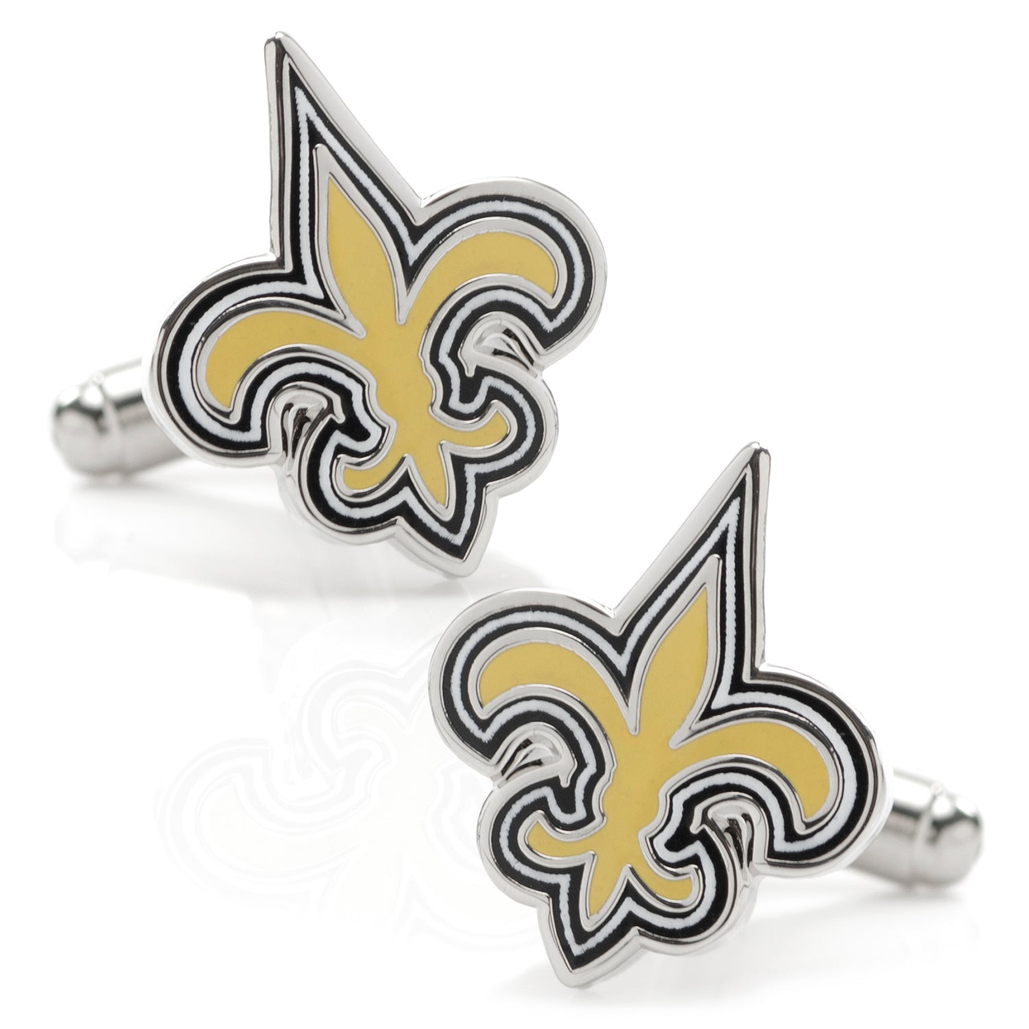 NFL New Orleans Saints Cufflinks and Tie Bar Gift Set