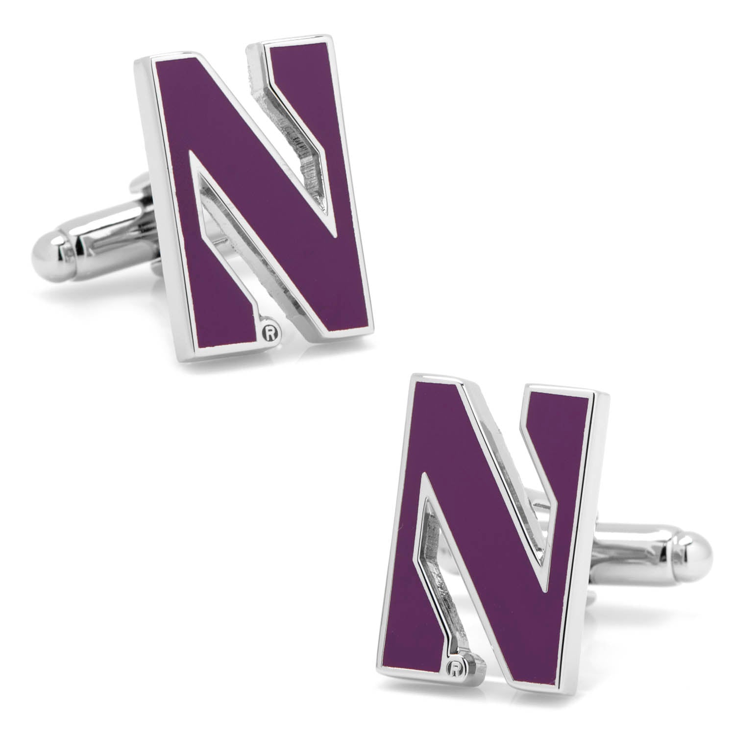 NCAA Northwestern University Cufflinks by Cufflinks.com