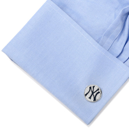 MLB New York Yankees Pinstripe Cufflinks by Cufflinks.com