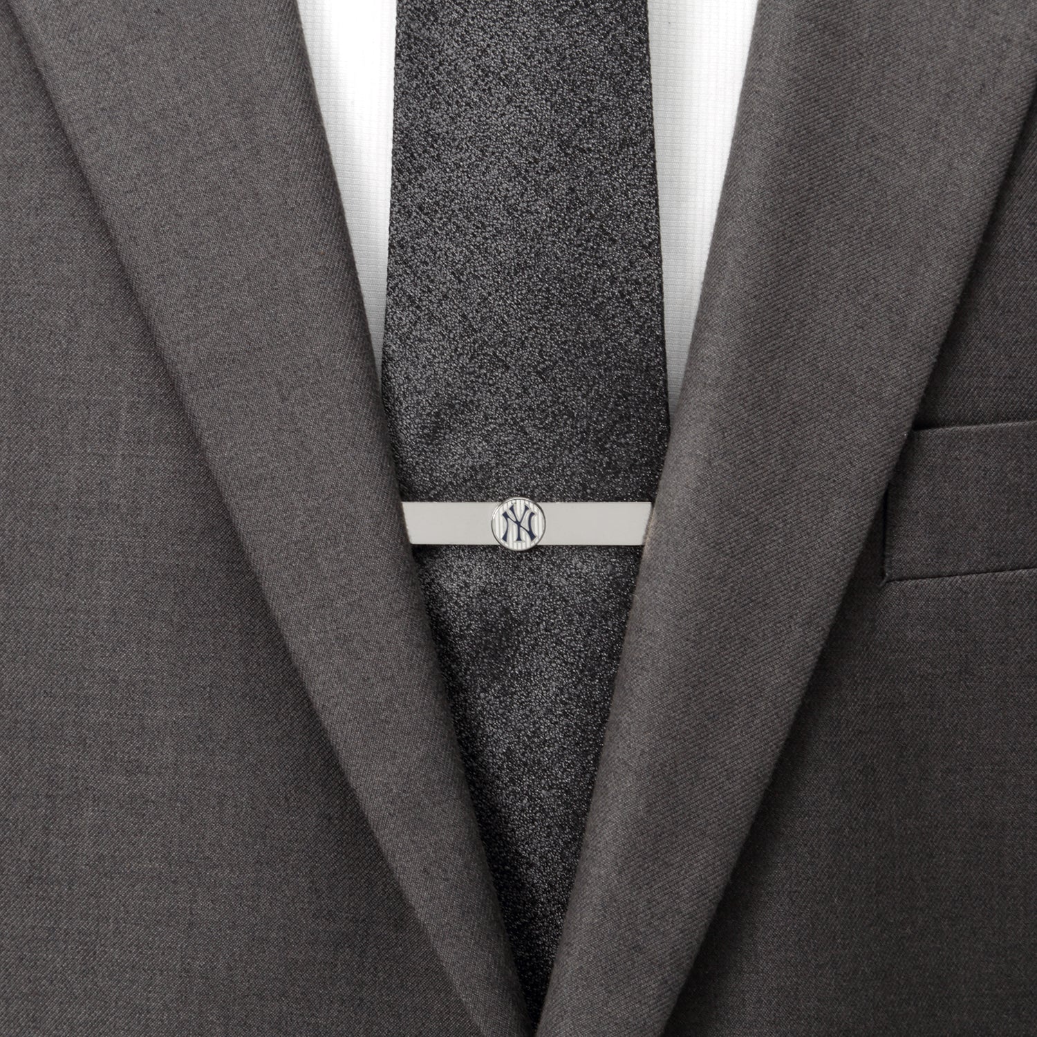MLB New York Yankees Pinstripe Tie Bar by Cufflinks.com