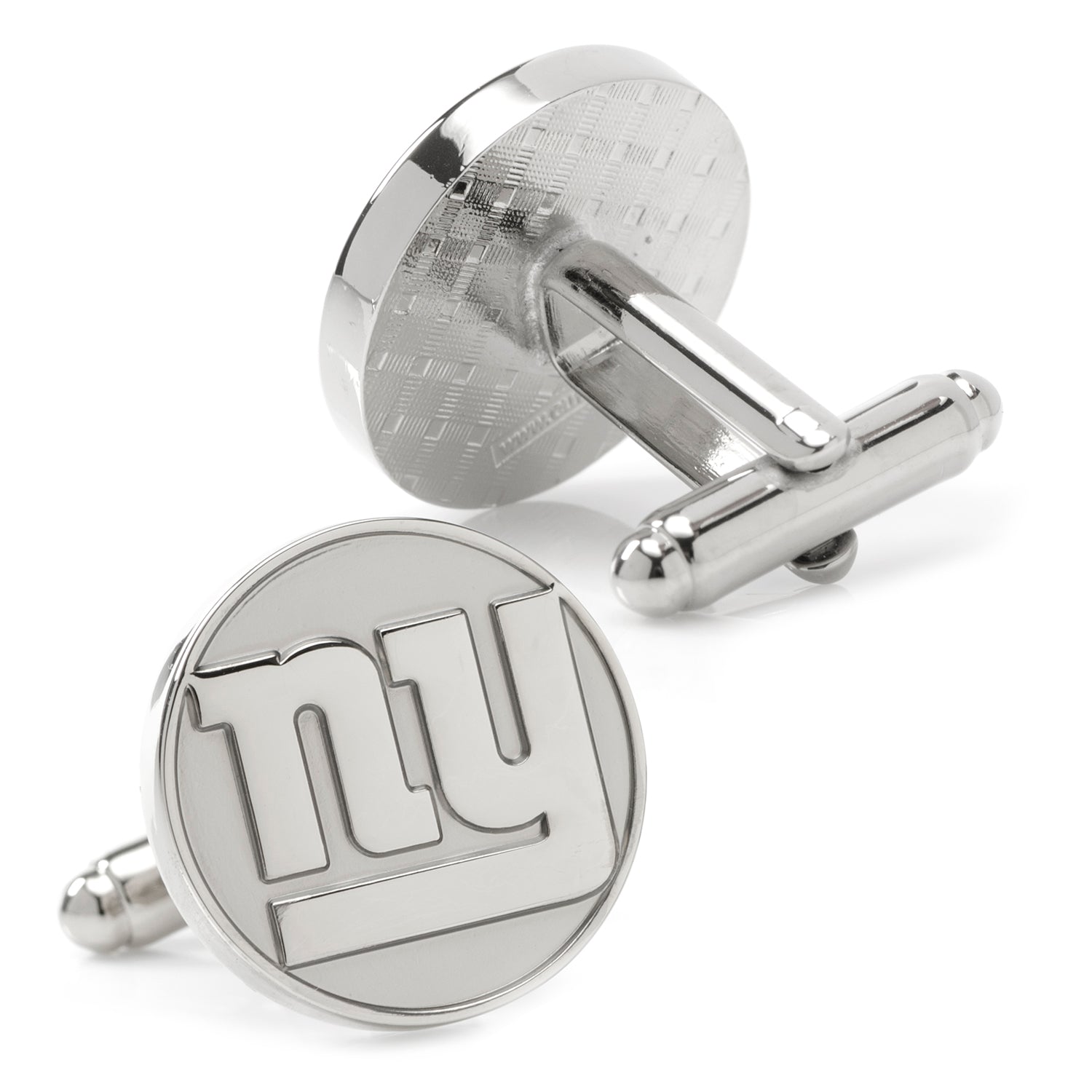 NFL New York Giants Silver Edition Cufflinks by Cufflinks.com