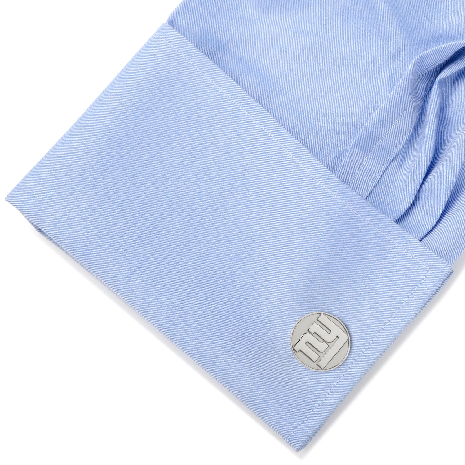 NFL New York Giants Silver Edition Cufflinks by Cufflinks.com