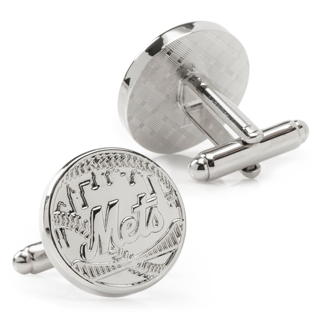 MLB New York Mets Silver Edition Cufflinks by Cufflinks.com