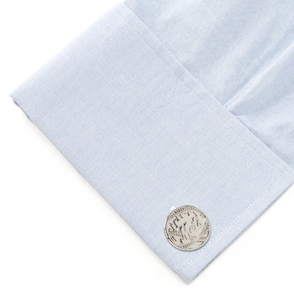 MLB New York Mets Silver Edition Cufflinks by Cufflinks.com