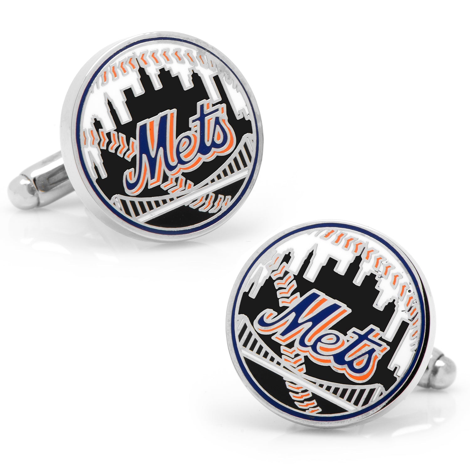 MLB New York Mets Baseball Cufflinks by Cufflinks.com