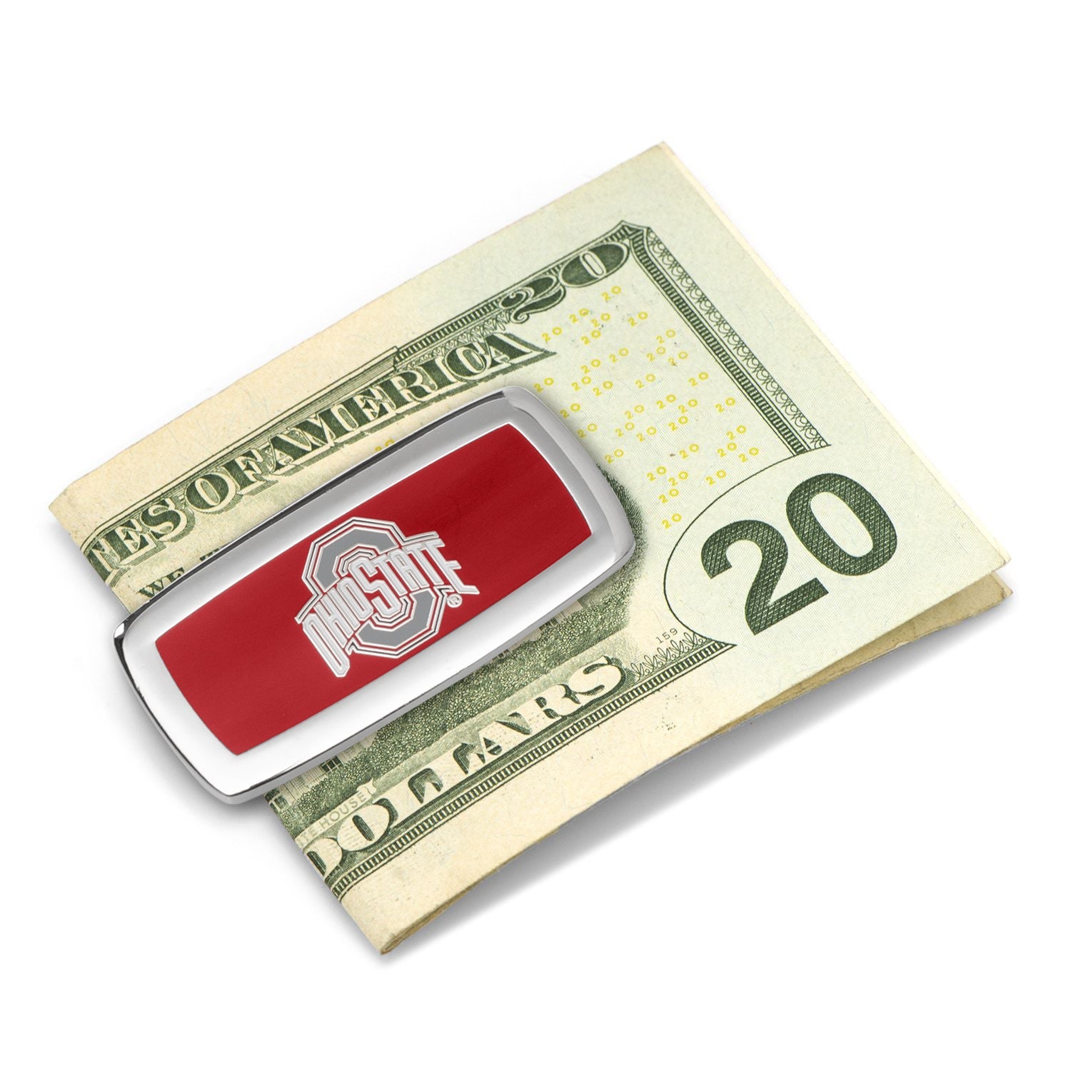 NCAA Ohio State Buckeyes Cushion Money Clip by Cufflinks.com