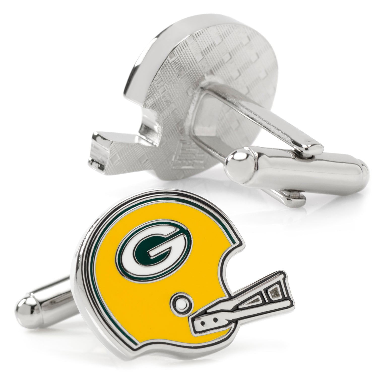 NFL Green Bay Packers Throwback Helmet Cufflinks by Cufflinks.com