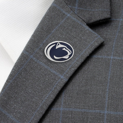 NCAA Penn State University Nittany Cufflinks and Lapel Pin Gift Set