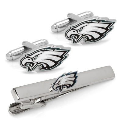 NFL Philadelphia Eagles Cufflinks and Tie Clip Gift Set