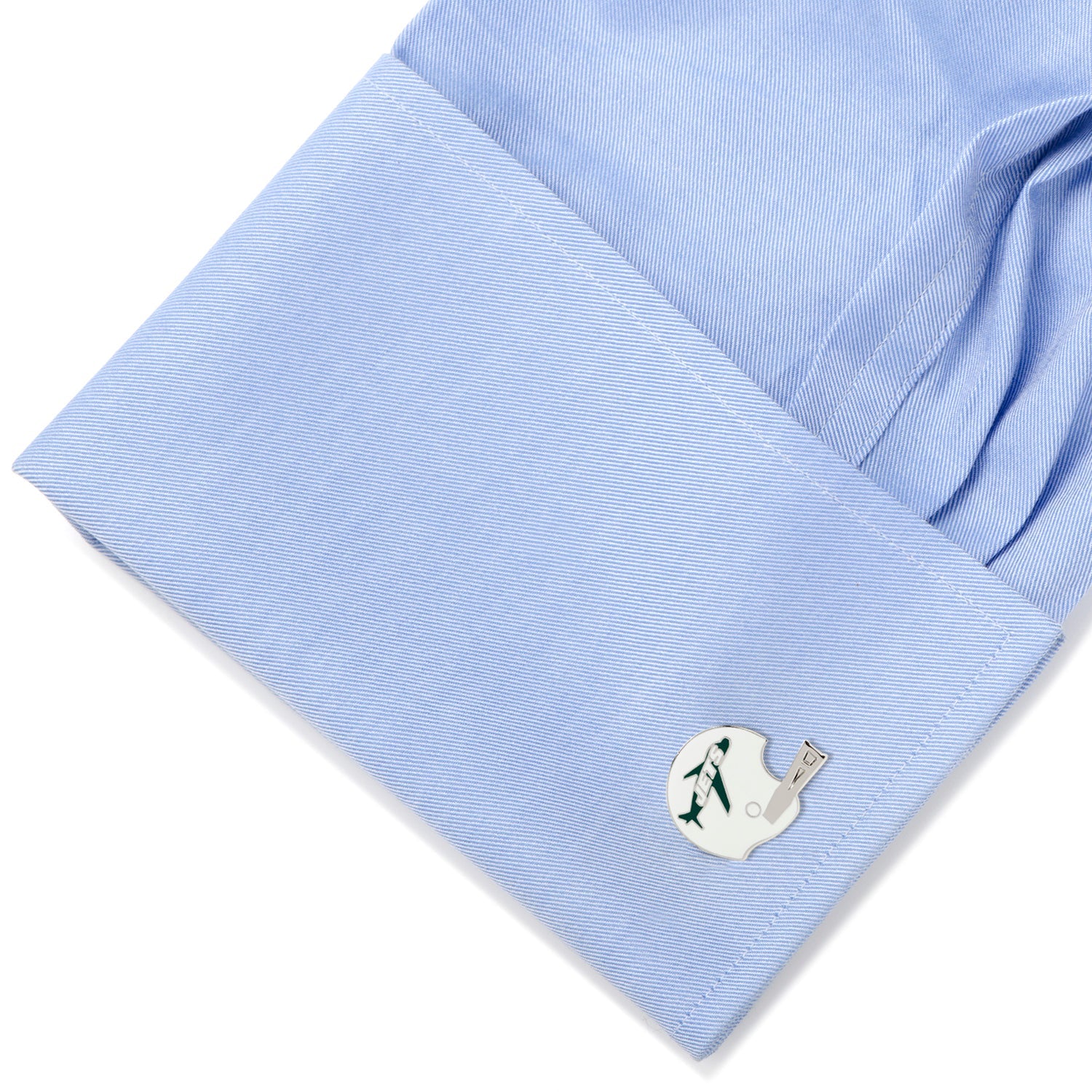 NFL New York Jets Retro Helmet Cufflinks by Cufflinks.com