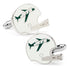 NFL New York Jets Retro Helmet Cufflinks by Cufflinks.com