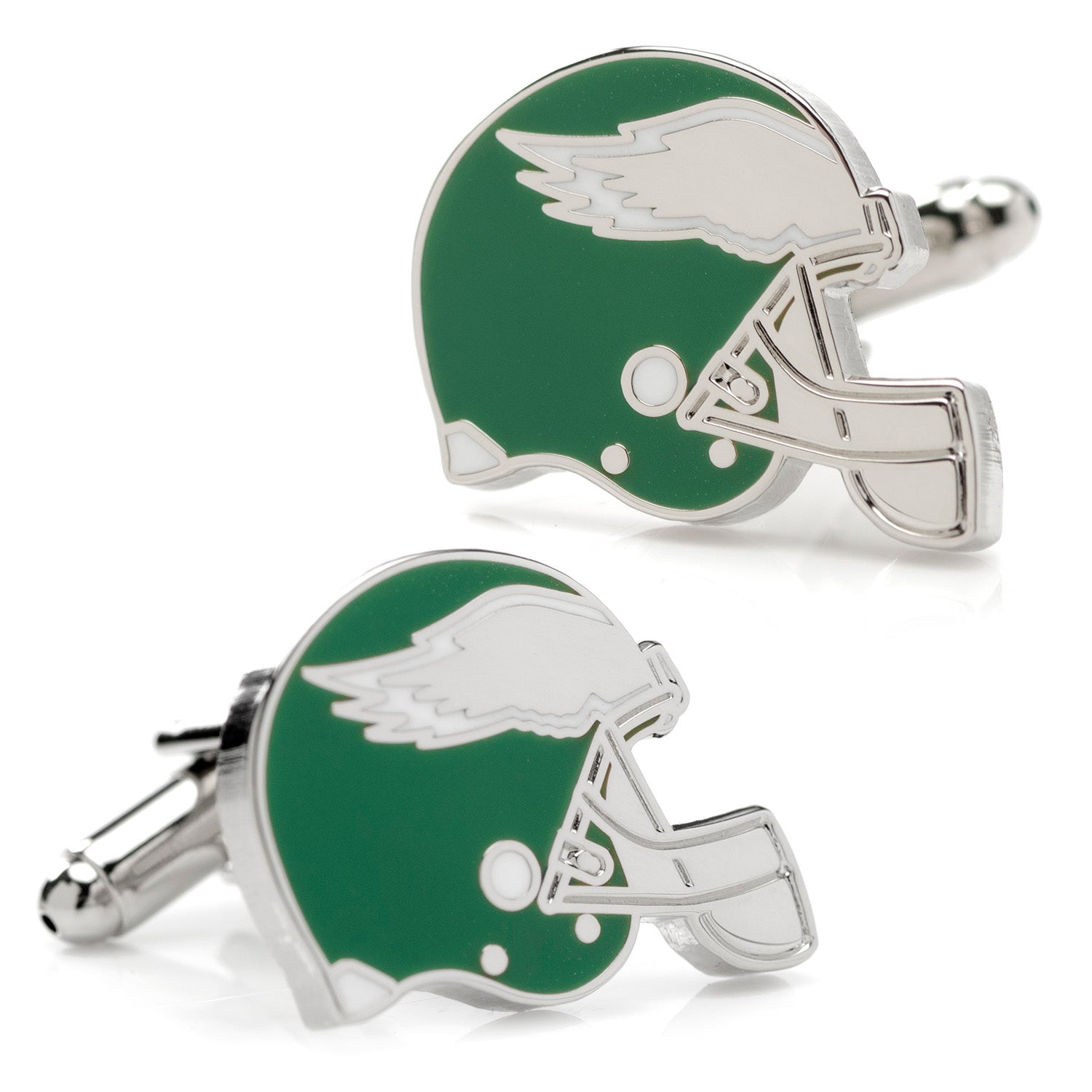 NFL Philadelphia Eagles Retro Helmet Cufflinks by Cufflinks.com