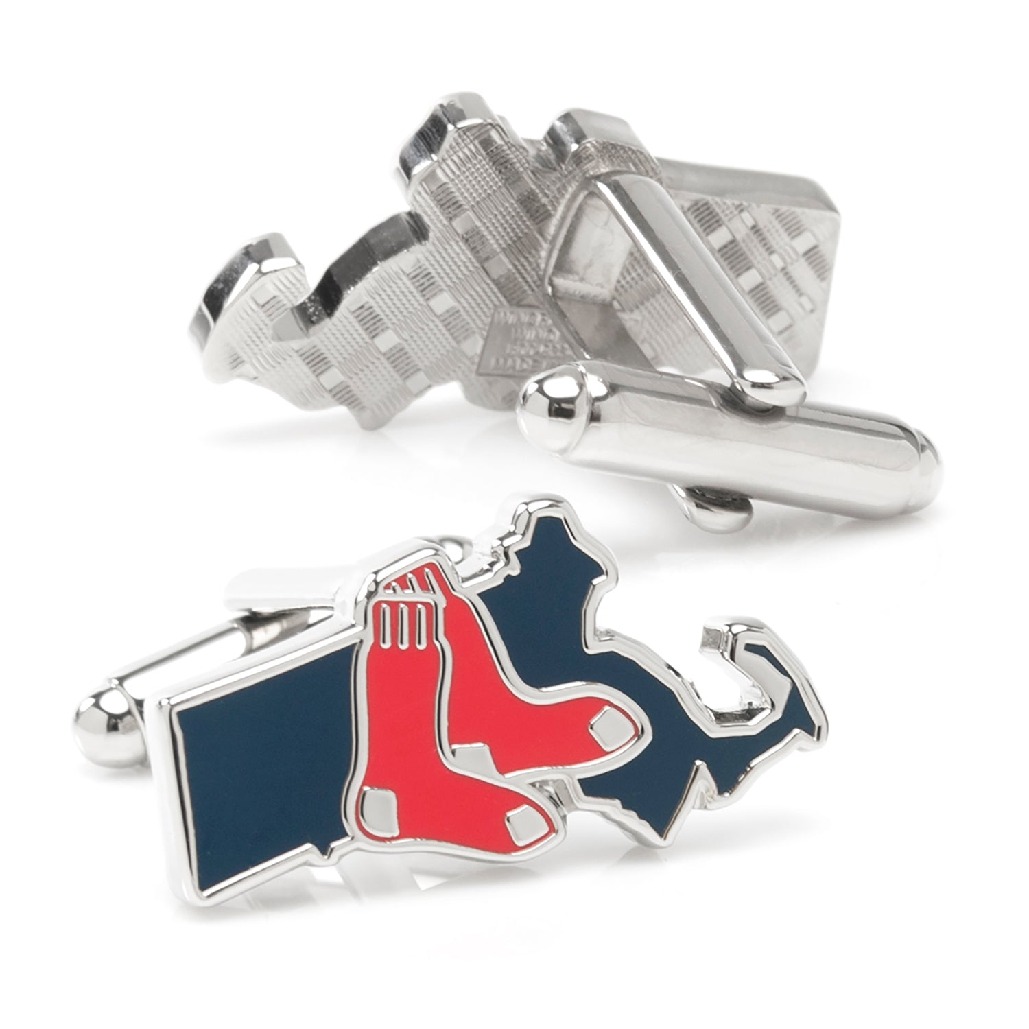 MLB Boston Red Sox State Shaped Cufflinks by Cufflinks.com