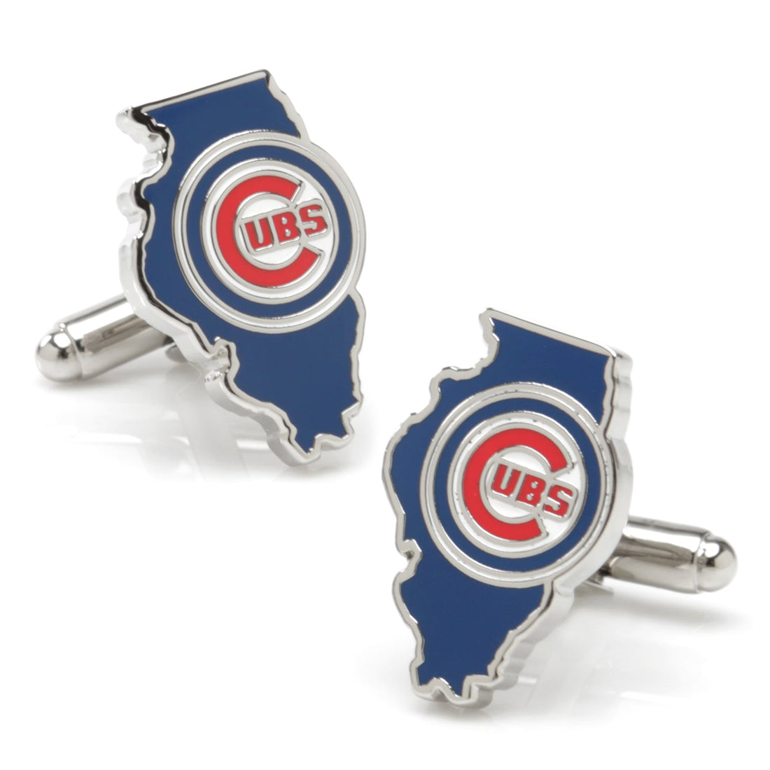 MLB Chicago Cubs State Shaped Cufflinks by Cufflinks.com
