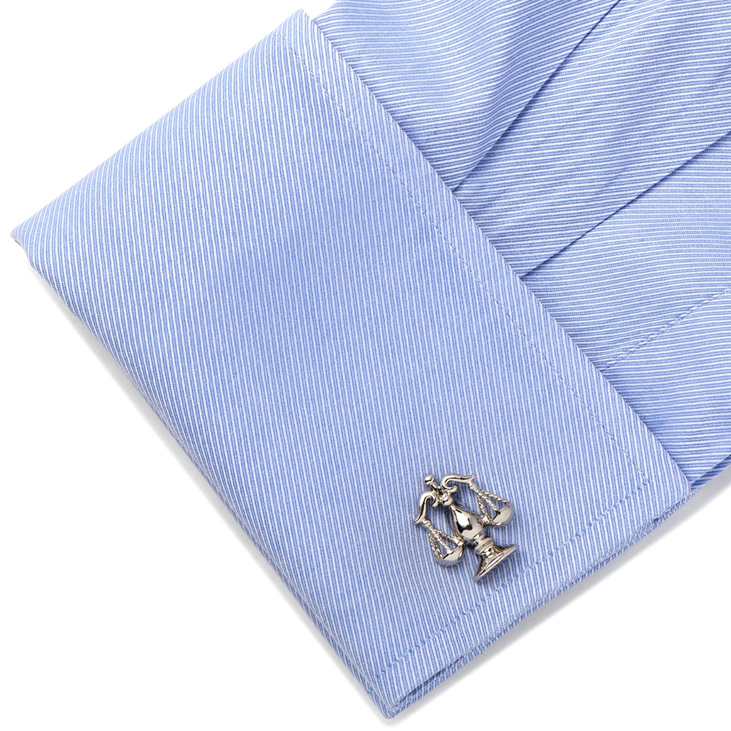Silver Scales of Justice Cufflinks by Cufflinks.com