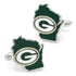 NFL Green Bay Packers State Shaped Cufflinks by Cufflinks.com