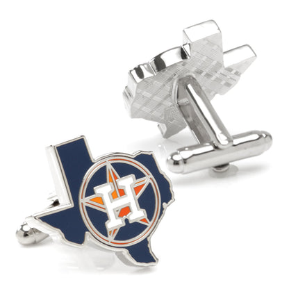 MLB Houston Astros State Shaped Cufflinks by Cufflinks.com