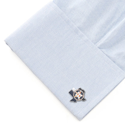 MLB Houston Astros State Shaped Cufflinks by Cufflinks.com