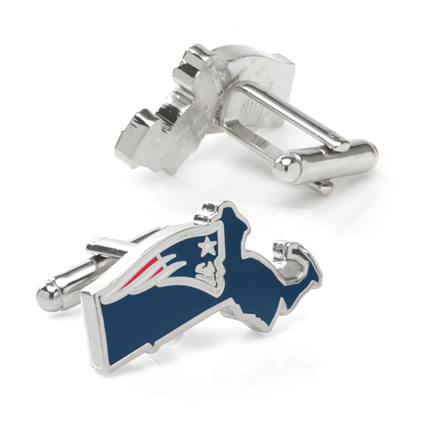 NFL New England Patriots State Shaped Cufflinks by Cufflinks.com