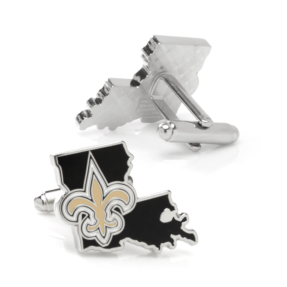 NFL New Orleans Saints State Shaped Cufflinks by Cufflinks.com