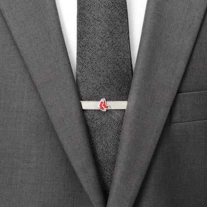 MLB Boston Red Sox Cufflinks and Tie Bar Gift Set by Cufflinks.com