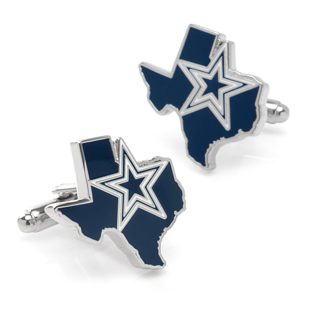 NFL Dallas Cowboys State Shaped Cufflinks by Cufflinks.com