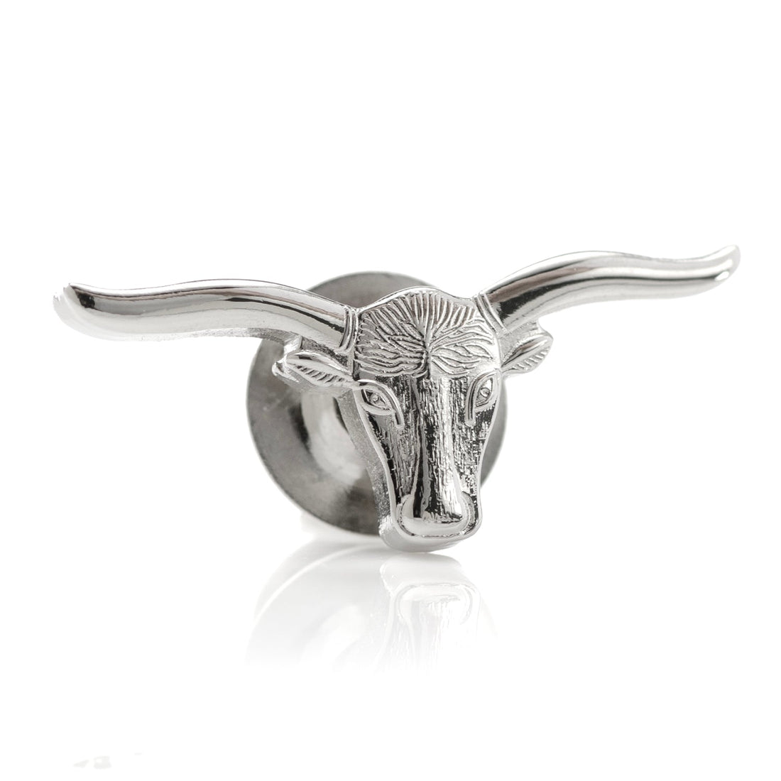 Longhorn Steer Lapel Pin by Cufflinks.com
