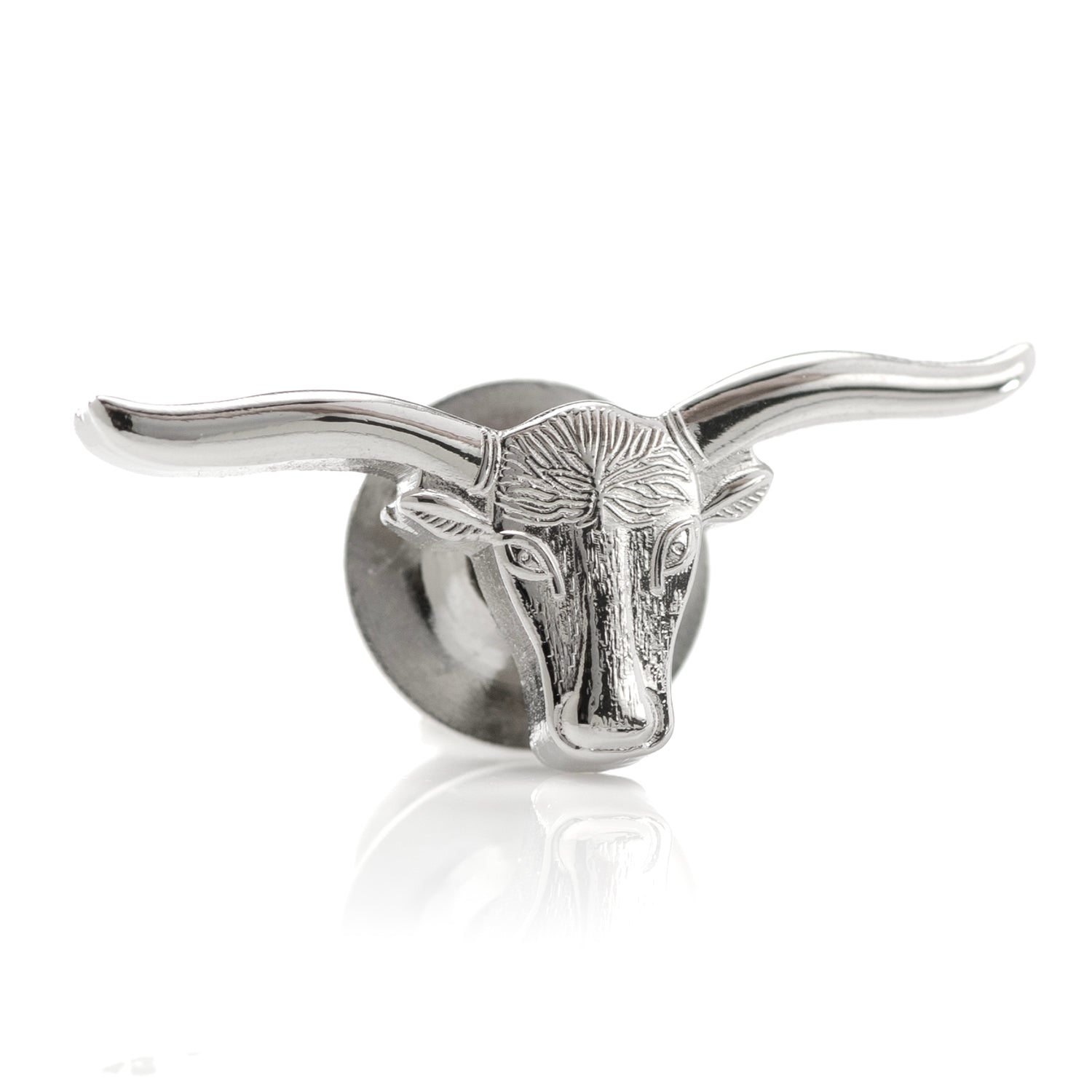 Longhorn Steer Lapel Pin by Cufflinks.com