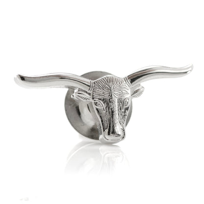 Longhorn Steer Lapel Pin by Cufflinks.com