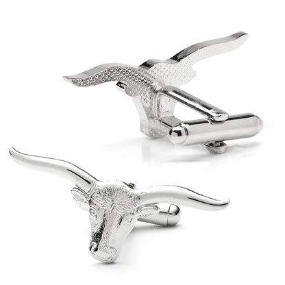Longhorn Steer Cufflinks by Cufflinks.com