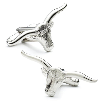Longhorn Steer Cufflinks by Cufflinks.com