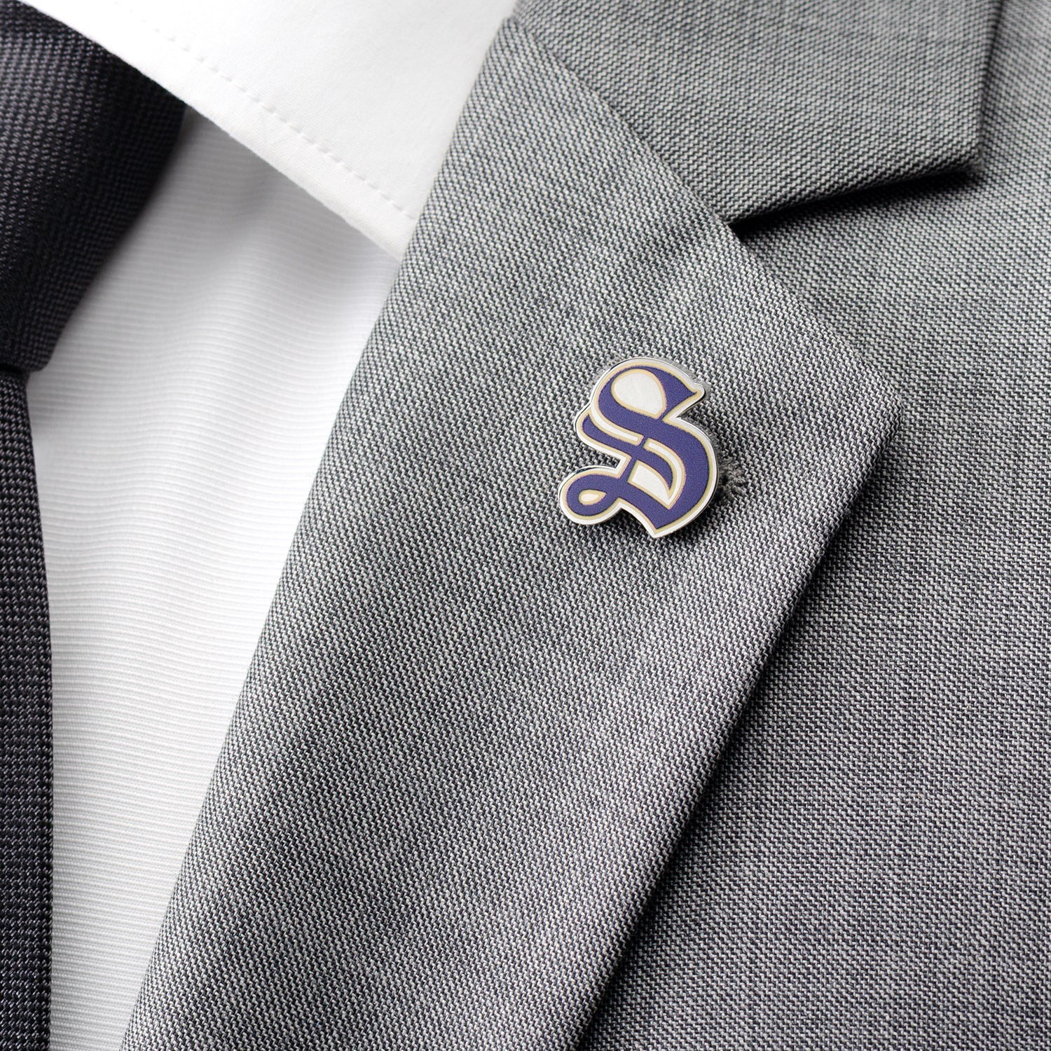 NCAA Sewanee Tiger Mascot Lapel Pin by Cufflinks.com