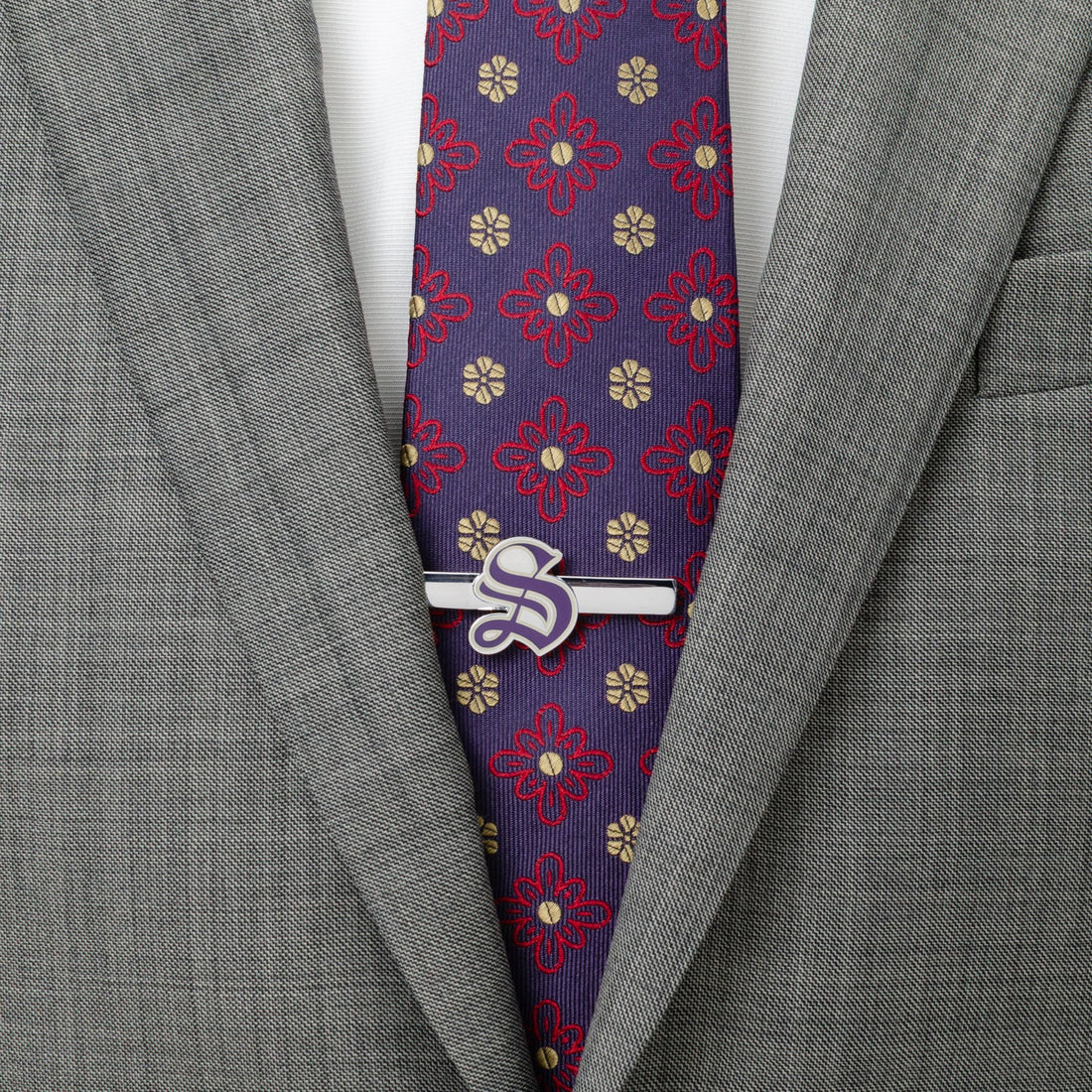 Sewanee Tiger Mascot Tie Clip by Cufflinks.com