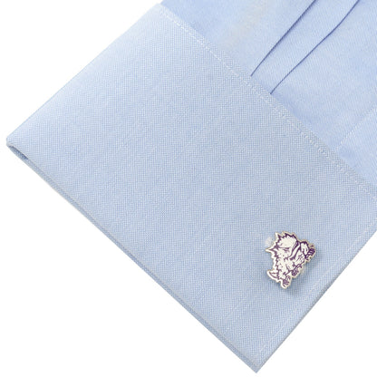 NCAA TCU Horned Frog Cufflinks by Cufflinks.com