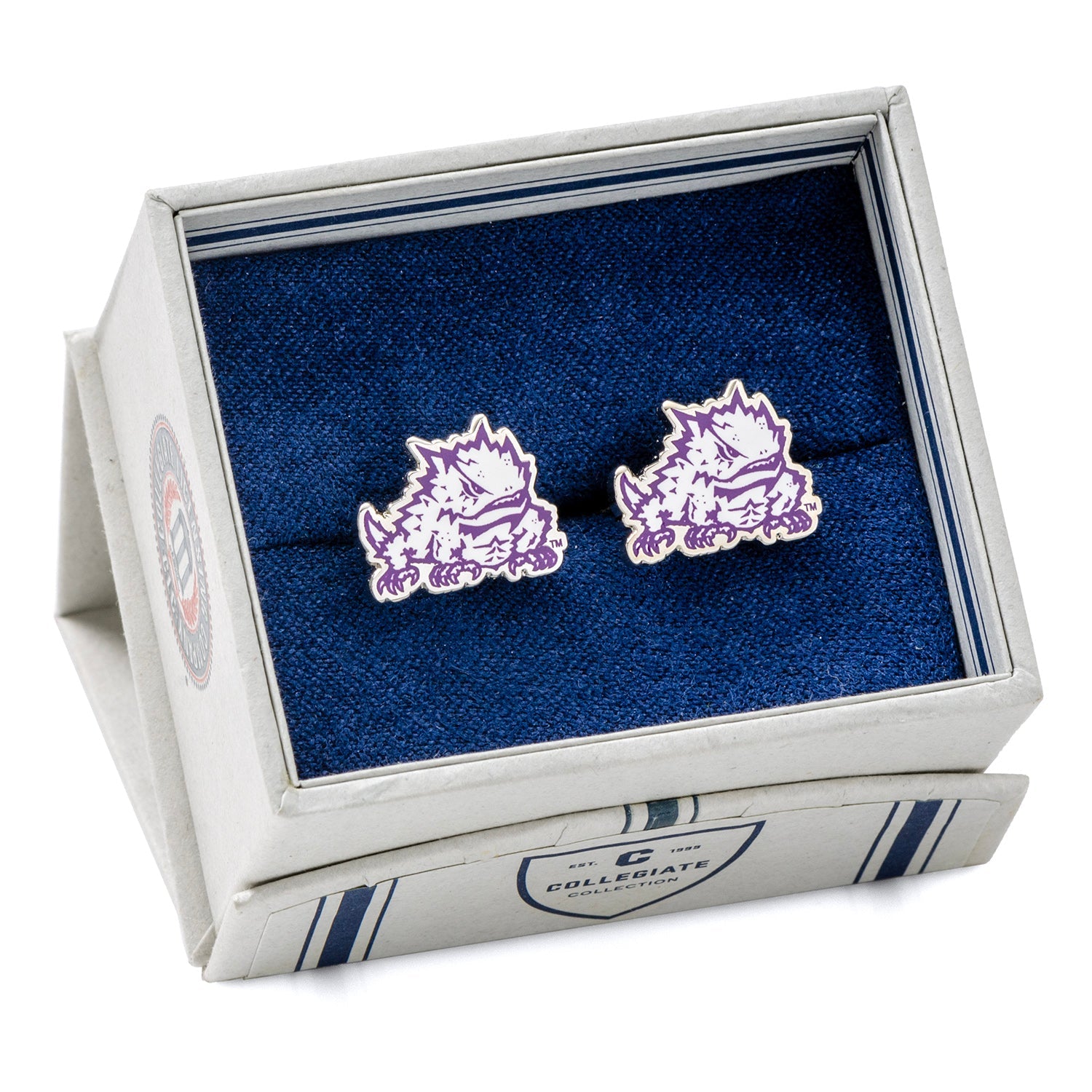NCAA TCU Horned Frog Cufflinks by Cufflinks.com
