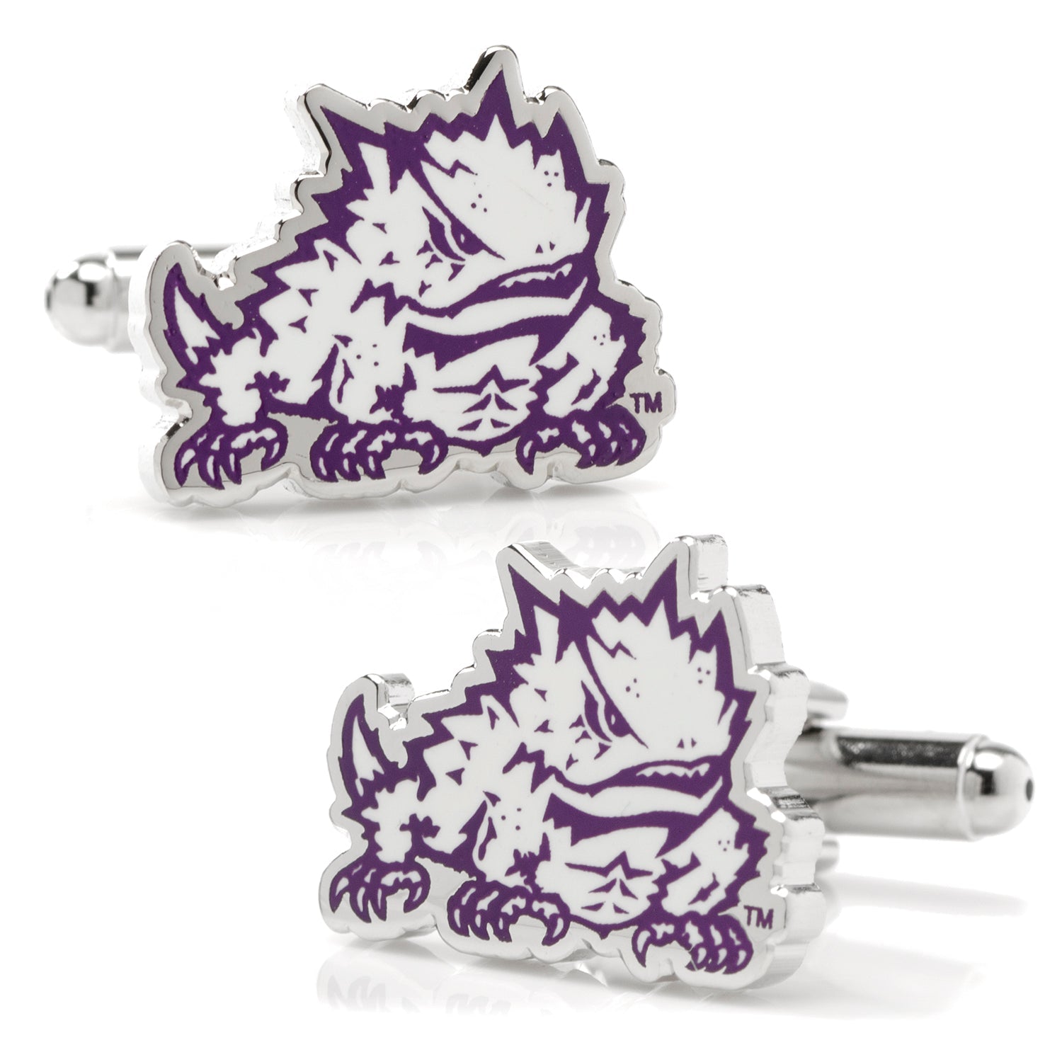 NCAA TCU Horned Frog Cufflinks by Cufflinks.com