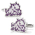 NCAA TCU Horned Frog Cufflinks by Cufflinks.com