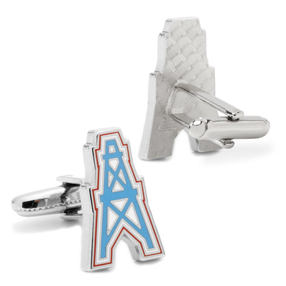NFL Houston Oilers Vintage Cufflinks by Cufflinks.com