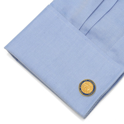 State of Texas Seal Cufflinks by Cufflinks.com