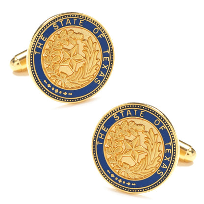 State of Texas Seal Cufflinks by Cufflinks.com