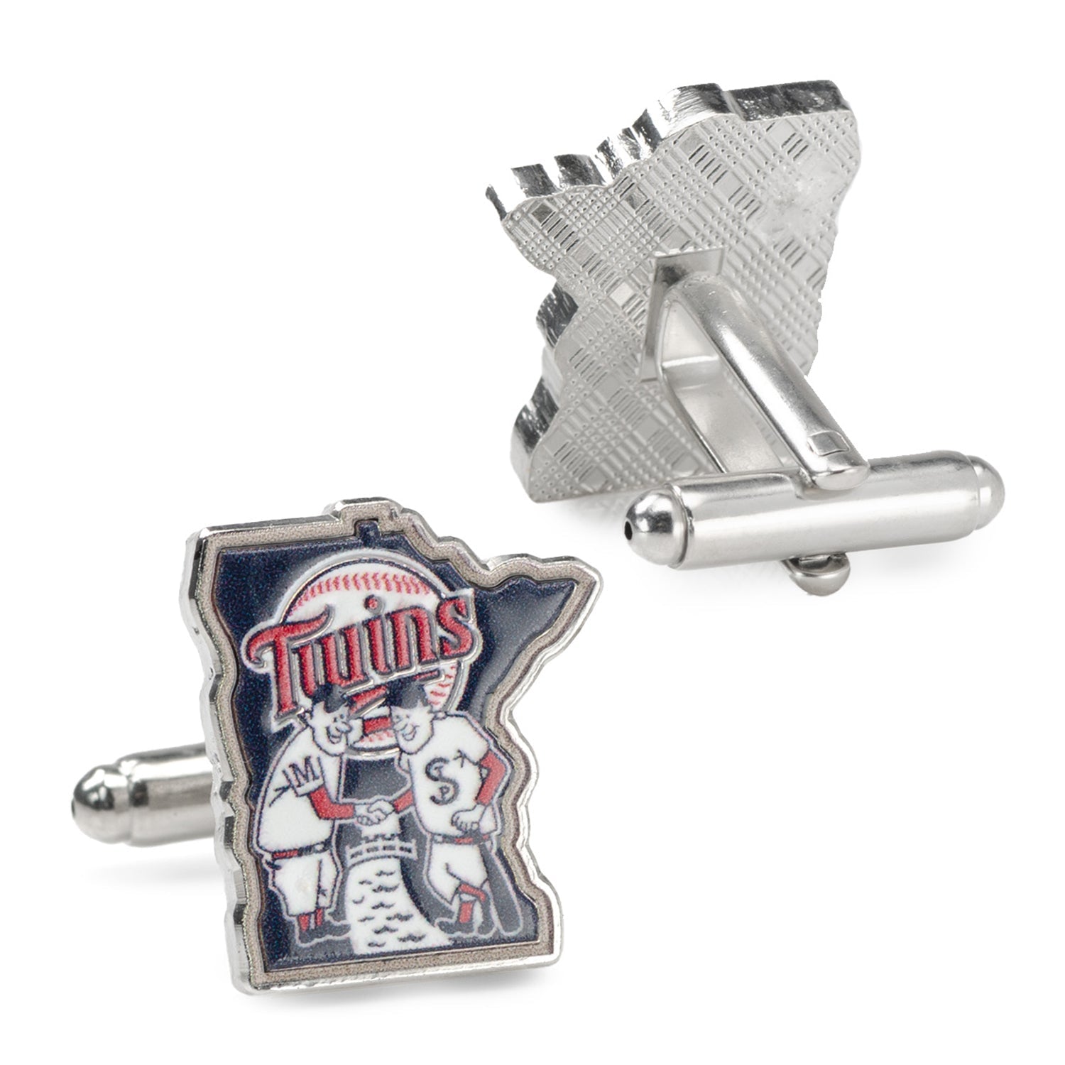 MLB Minnesota Twins Minnie &amp; Paul Cufflinks by Cufflinks.com
