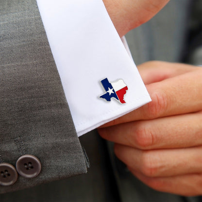 Texas Flag Cufflinks by Cufflinks.com