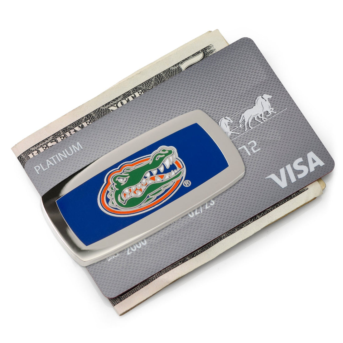 NCAA University of Florida Gators Cushion Money Clip by Cufflinks.com