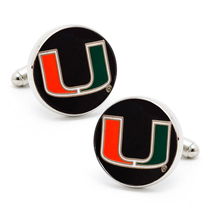 NCAA Miami Hurricanes Cufflinks by Cufflinks.com
