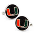 NCAA Miami Hurricanes Cufflinks by Cufflinks.com