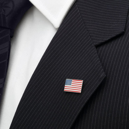 American Flag Lapel Pin by Cufflinks.com