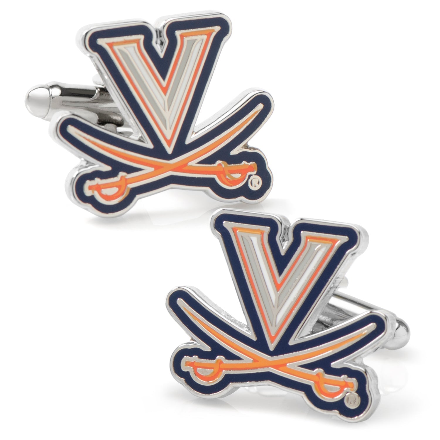 NCAA Virginia Cavaliers Cufflinks &amp; Tie Clip Gift Set