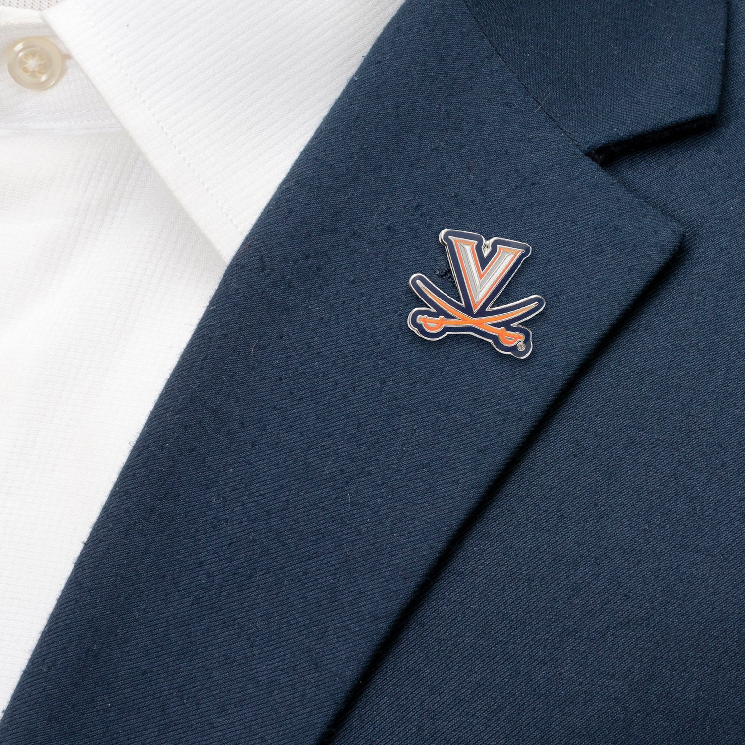 NCAA University of Virginia Cavaliers Lapel Pin by Cufflinks.com
