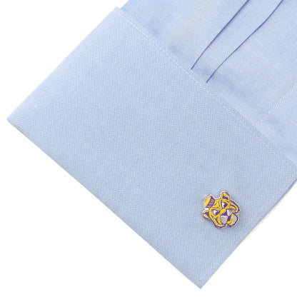 NCAA LSU Tigers Throwback Cufflinks by Cufflinks.com